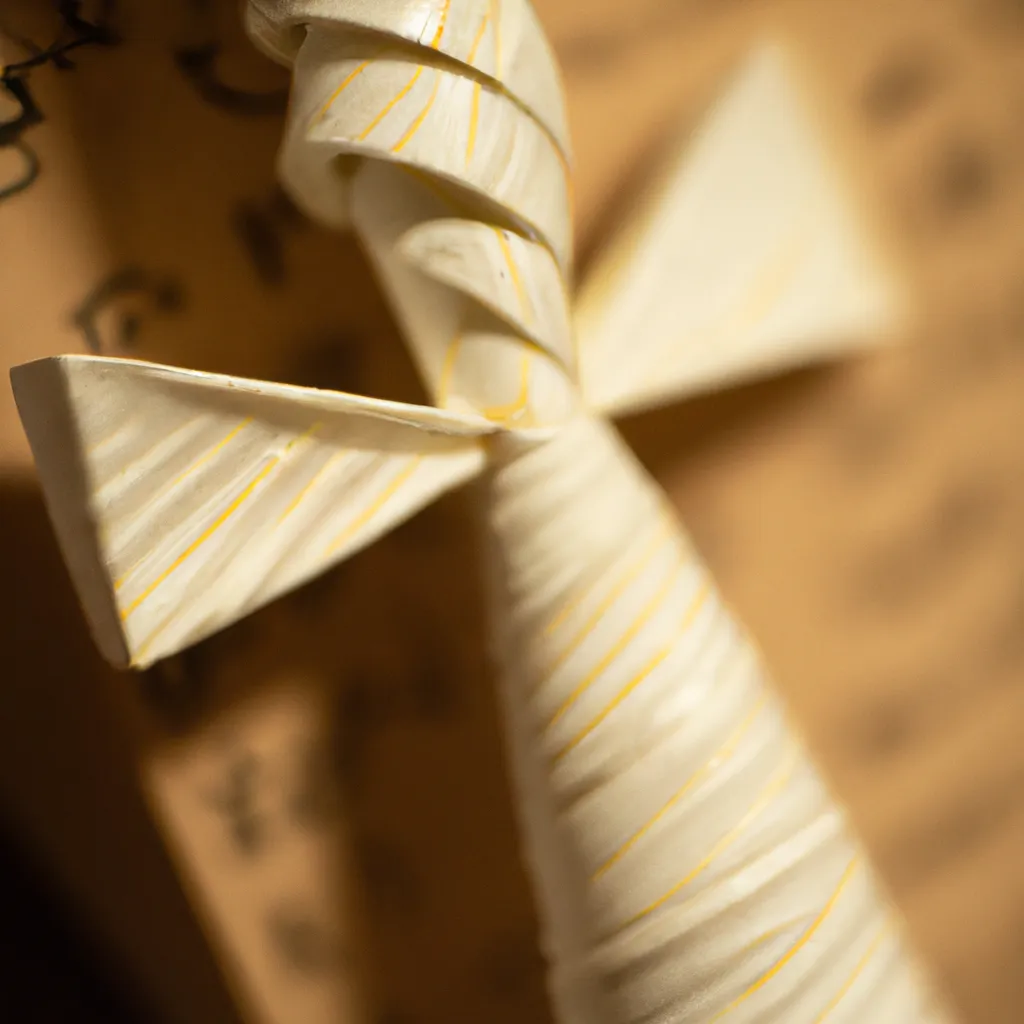 Jak zrobić krawat z papieru?