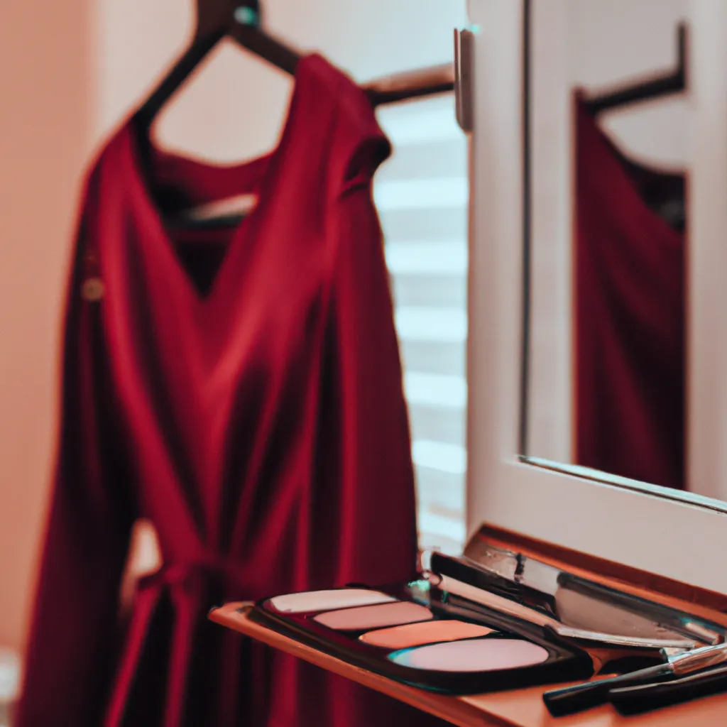 Jaki mkijaż do bordowej sukienki?