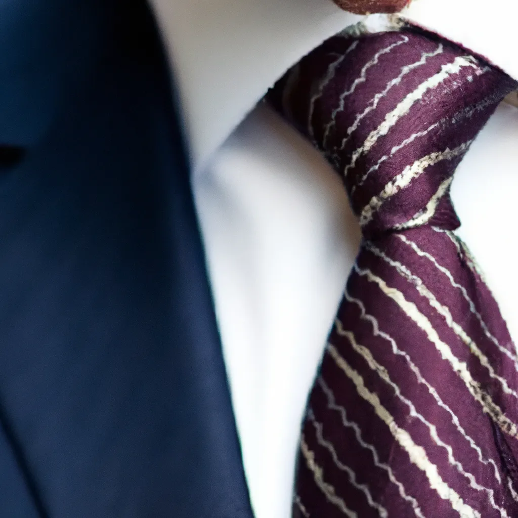 Jaki krawat do niebieskiego garnituru?